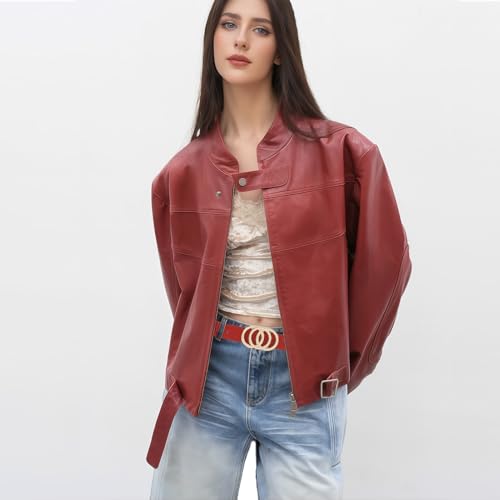 Women Belt for Jeans Dress O-Style Gold Buckle Ladies Skinny Waist Faux Leather Belts2