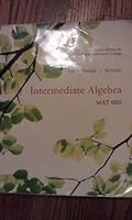 MAT 080 Intermediate Algebra 1256150789 Book Cover