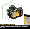 STABILA LAX 600 G Nivel Multilínea Verde, 12V, Juego de 7 Piezas, Cat. No. 03420 | Nivel láser multilínea de haz verde con sistema de batería de 12V para alineación precisa, batería y cargador incluidos, Cat. No. 03420 6