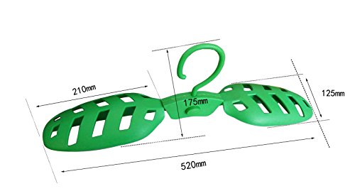 Kleiderbügel für Lederkombi Rennanzug Taucheranzug schwere Kleidung superstabil, drehbarer Haken | Breiter belüfteter Aufhänger trocknet schnell und verlängert die Lebensdauer des Neoprenanzugs.