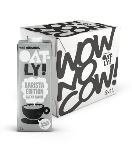 Oatly Bebida de Avena Barista Edition 1 L (Paquete de 6)