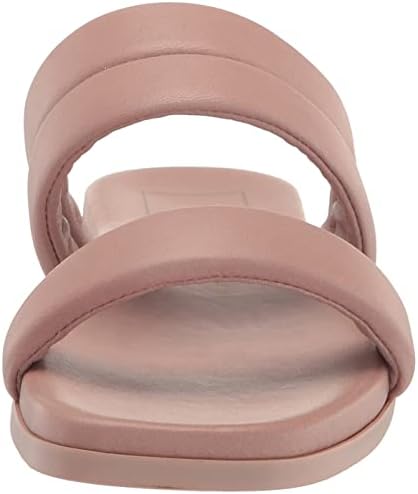 Dolce Vita Women's Adore Flat Sandal, Rose Leather, 8 | Image 1