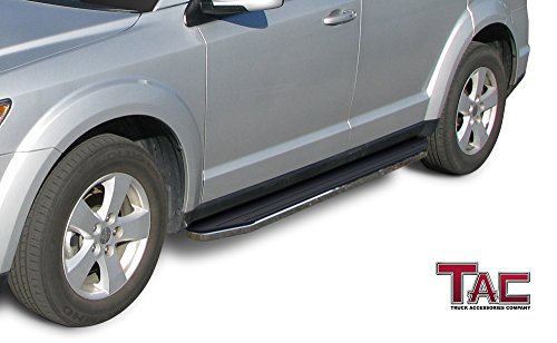 Estribos laterales de aluminio negro para Nissan Rogue 2014-2020 miniatura 2