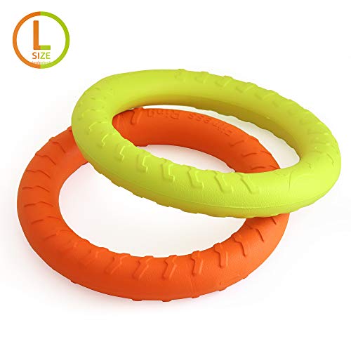 PetSpy Dog Ring Toy – Flying Ring for Outdoor Play, Floating Training & Fetch Toy for Throwing, Catching & Chewers – Durable EVA Flying Disc for Small, Medium & Large Dogs - Thumbnail 6