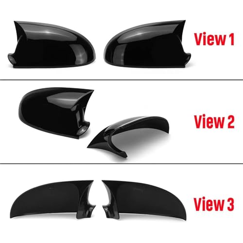 Coques de rétroviseurs pour Golf MK5 2003-2009 look carbone abs - 4