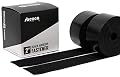 Strenco 2 Inch Adhesive Black Hook and Loop Tape - 5 Yards - Heavy Duty Strips - Sticky Back Fastener