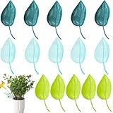 MTOMDY leaflow Plant Pot Watering Funnel,3 Color Leaf Plant Watering Devices,Plant Watering Funnel ，for Indoor and Outdoor Plants(15Pcs)