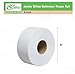 EcoQuality [12 Pack] Jumbo Roll Bathroom Tissue 2-Ply 9 inch Dia. White 1000 Feet Per Roll - Industrial Toilet Paper Dispenser Bath Tissue (12 Rolls)
