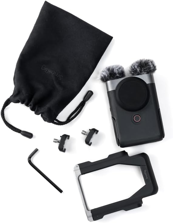 Canon PowerShot V10 Vlog Camera for Content Creators, 19mm Wide-Angle Lens, 1" CMOS Sensor, 4K Video, Face-Tracking, Built-in Microphone, Image Stabilization, Webcam, Live Streaming, Black