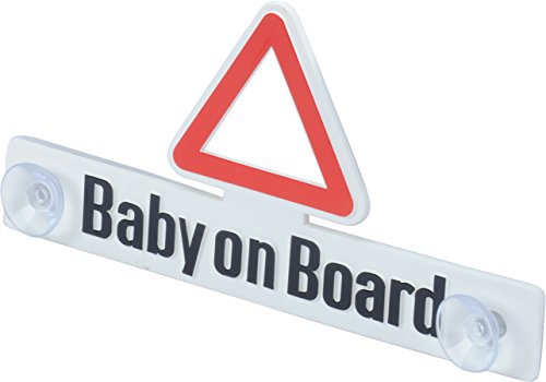 hr-imotion Baby-On-Board bord met zuignap houder [Stabiel | Herbruikbaar| Made in Germany] - 12410001