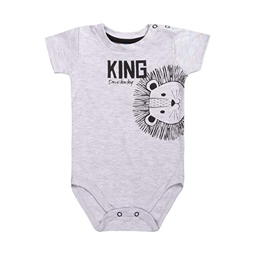 Roupas De Bebe Conjunto Menino Body King Bermuda ^-^ Tamanho:6 a 9 meses