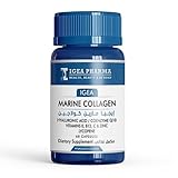IGEA Marine Collagen – Skin & Joint Health Support – With Hyaluronic Acid, Coenzyme Q10, Vitamins E, B12, C & Zinc – Boosts Skin Elasticity & Hydration – 60 Capsules