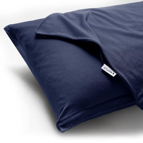 DecoKing 2 Kissenbezüge 20x145 cm Jersey 100% gekämmte Baumwolle Amber – Ansicht 3