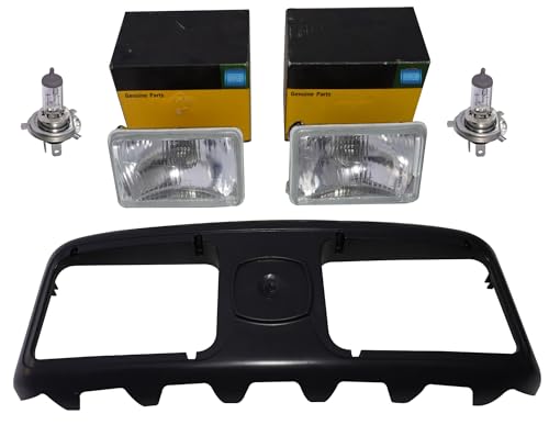AEspares Faro delantero con bisel compatible con John Deere 5045 5055 5103 5525 5625++ R188979 SJ10479