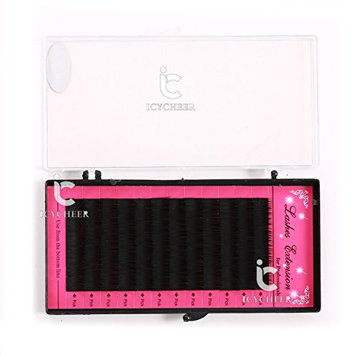 0 10c 8 10 12mm Makeup Individual Eyelahshes Extension Cluster Eye Lashes Thick 10mm 020D 10mm