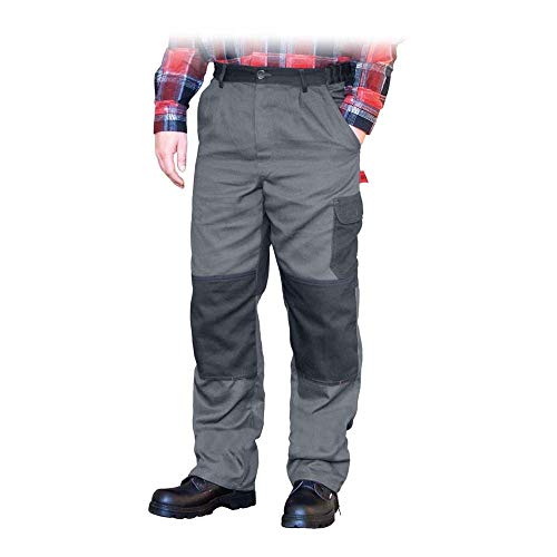 Reis BOMULL-T_SDS46 Bomull - Pantalones de protección (talla 46), color gris oscuro