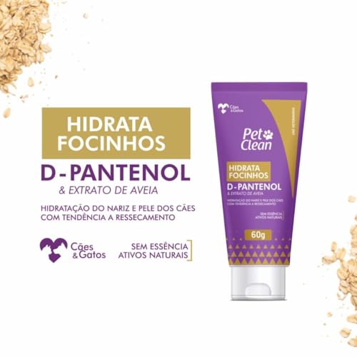 Pet Clean Kit Hidratação, Hidratante para Patas 150g, Focinho 60g e Termo Hidratante com FPS 90g par
