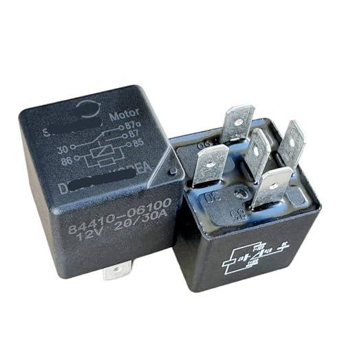 Relé 84410-06100 soluciona fallos de luces con 5 pines 12V 2