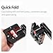 IKUOS Mountain Bike Pedals- Aluminum Alloy Road Bike Pedals- Folding Bike Pedals- Anti- Skid Nails Bicycle Pedals- Universal Fit Fooker Pedals 9/16