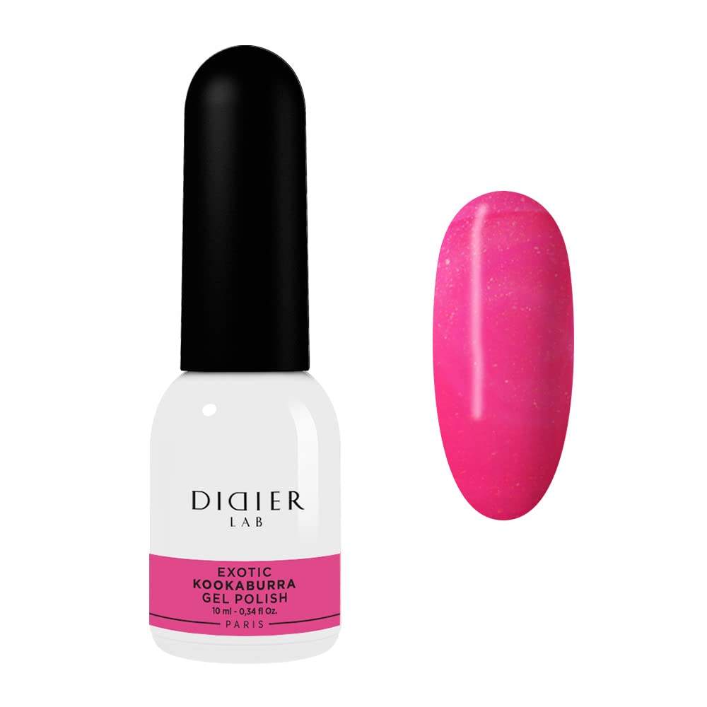 Didier Lab - Vernis Semi Permanent Natural Look No20 - Produit Professionnel Manucure Pédicure - Semi Transparente - Jelly Nail Polish - Idéal Débutant - Lampe LED/UV - Cadeau Femme