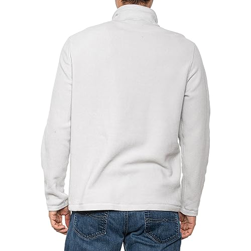 Eddie Bauer Men's Cloud Layer 1/4-Zip Pullover, Cement, X-Large2