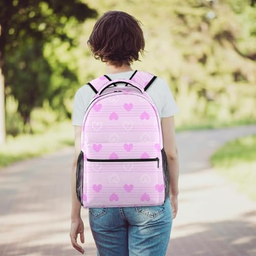 Sac à dos d'école léger à rayures pour simplifier le quotidien des élèves - 6