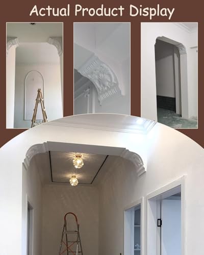 Marco de arco de puerta interior para paredes de placas de yeso laminado 6
