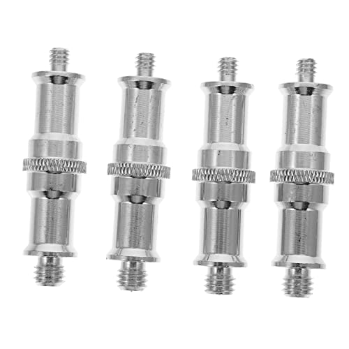 Didiseaon 4 pièces Vis Adaptateur à Acier Inoxydable Lot pour Fixation Appareil Photo et Accessoires de Trépied Robuste