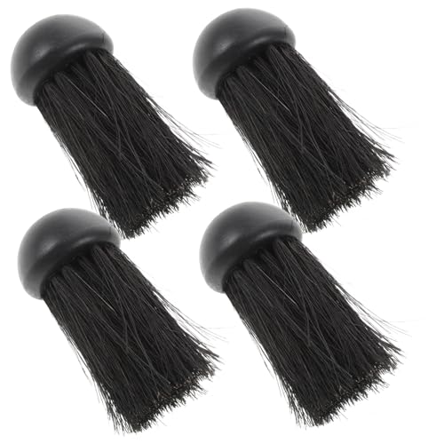 Mikinona 4pièces Brosse De Nettoyage pour Cheminée Outil pour Éliminer Cendres Brosse Polyvalente pour Nettoyer Accessoires De Cuisine Cheminée