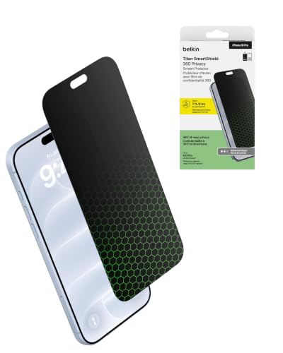 Belkin Titan 360 Privacy Screen Protector, iPhone 18 Pro