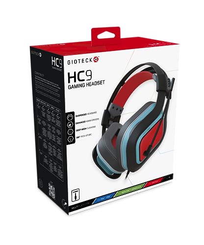 Micro-casque Gioteck HC-9 idéal pour jouer en ligne en toute tranquillité