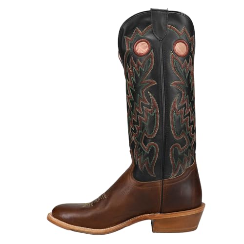 Tony Lama Mens Rutledge Buckaroo Round Toe Casual Boots Knee High - Black, Brown3