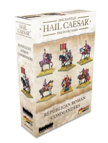 Commandants romains républicains Warlord Games pour jeu de table Hail César à l'échelle épique