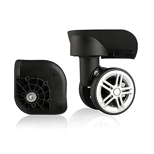 Luggage Wheels,Universal Luggage Casters,1 Pair Luggage Wheel Replacement Spare Spinner Caster for Suitcase Wheel Repair (W059)