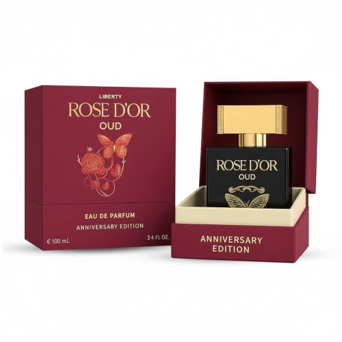 Liberty Rose Oud Perfume For Women 100ml, Eau De Parfum EDP, Long Lasting