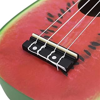 Ukulele 21 inch 12 Fret 4 String Basswood Ukulele Electric Acoustic Guitar Watermelon Style Ukelele for Musical Instrument Lover Ukuleles - Les Beatles, Paul McCartney, John Lennon, RIngo Starr, George Harrison Ukulele 21 inch 12 Fret 4 String Basswood Ukulele Electric Acoustic Guitar Watermelon Style Ukelele for Musical Instrument Lover Ukuleles – Image 3