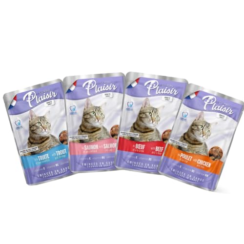 Équilibre & Instinct - Pack de carne troceada en salsa – ”Repas Plaisir” para gato