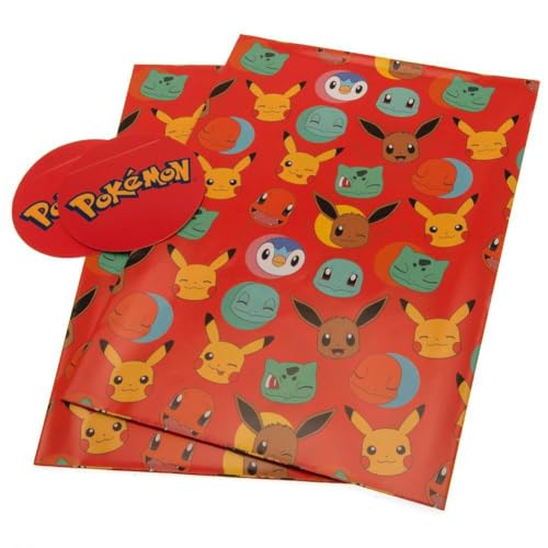 Pokemon Gift Wrap Official Merchandise