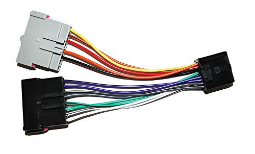 Custom Install Parts Radio Adapter Wire Wiring Harness Old to Factory Stereo Install Compatible with Ford
