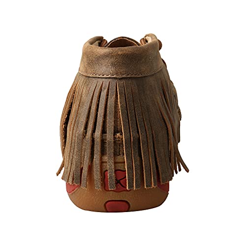 Image of Twisted X Women's Fringe Driving Moccasins Brown 8.5 M
