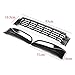 Bumper Grill Grille For Polo 6R 2014-2017 Front Bumper Fog Light Grille Cover 6R0853677A9B9 Parts Front Lower Bumper