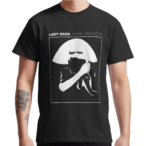 Lady Gaga Tshirt Homme -2XL- Fame Noir