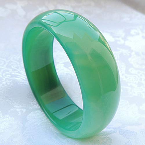 Bracelet en agate verte contre le stress en jade naturel authentique