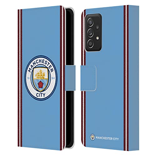 Étui Man City pour Galaxy A53 5G : portefeuille cuir Manchester City