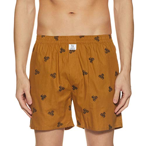 Image of Longies Men's Cotton Printed Regular Boxer Shorts