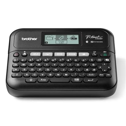 Brother PT-D460BTVP P-Touch Desktop Label Printer