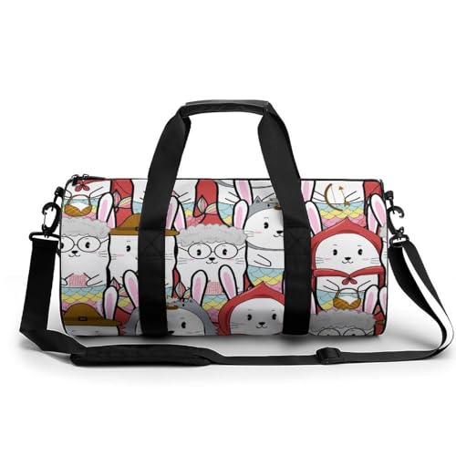 Sac de voyage lapin 45cm imperméable pour protéger vos affaires de la pluie