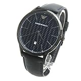 [エンポリオ・アルマーニ]Emporio Armani 腕時計 AR2479 ブラックラウンド ダークネイビー文字盤 メンズ 並行輸入品