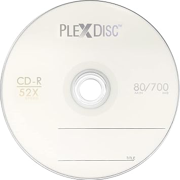 CD-R 700MB 80 Minute 52x قابل للتسجيل - 100 Pack Cake Box (FFP) 631-805-BX ، 100 قرص