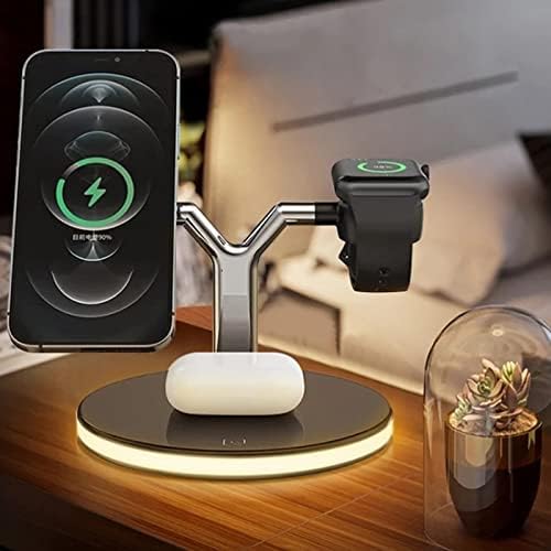 zsedp charger 3 in 1 charger stand fast charging dock station for phone watch